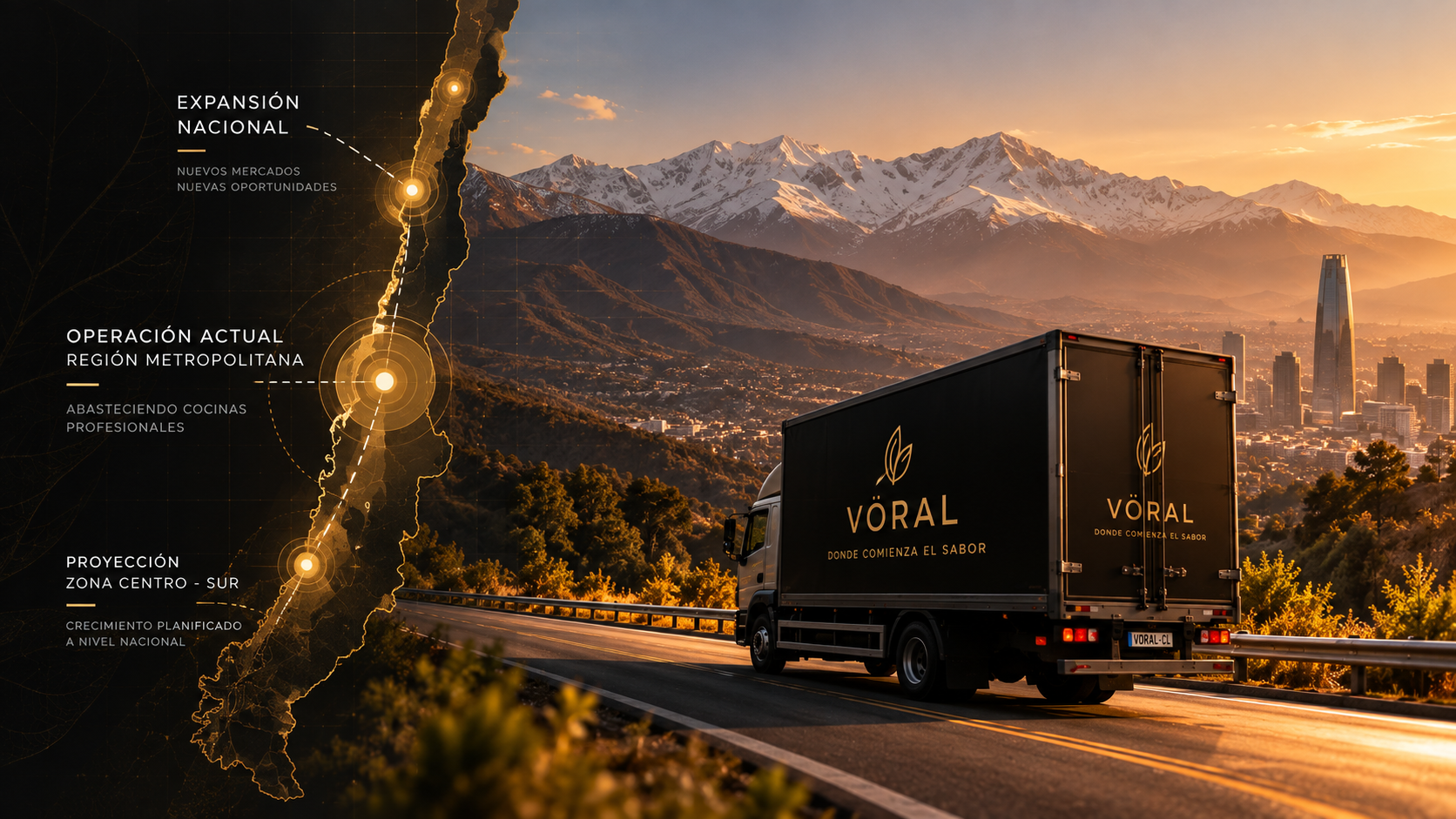 Cobertura y expansión VÖRAL en Chile